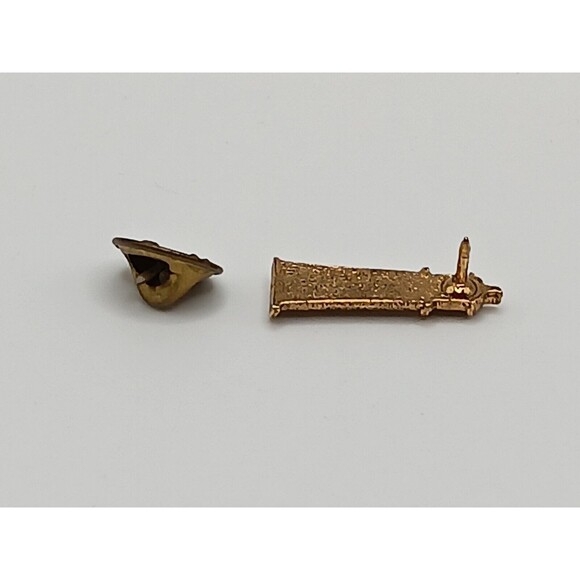 5/$25 Lighthouse Light House w/ Cross Gold Tone Pin Nautical Sea - Picture 6 of 8